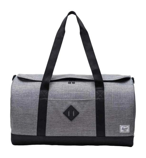 Travel Bag Herschel Heritage Duffle Raven Crosshatch