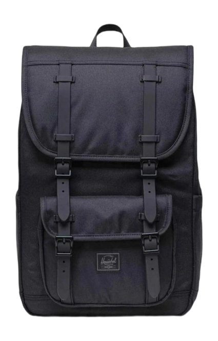 Rucksack Herschel Little America Mid Black Tonal '24