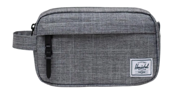 Travel Kit Herschel Chapter Small Raven Crosshatch 24