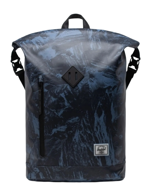 Rucksack Herschel Roll Top Weather Resistant Steel Blue Shale Rock '24