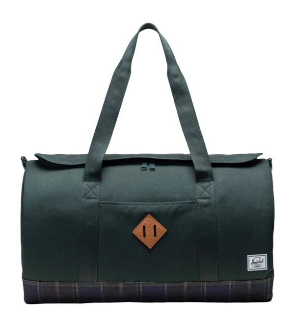 Travel Bag Herschel Heritage Duffle Darkest Spruce Winter Plaid '24