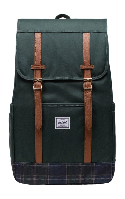 Rucksack Herschel Retreat Darkest Spruce Winter Plaid