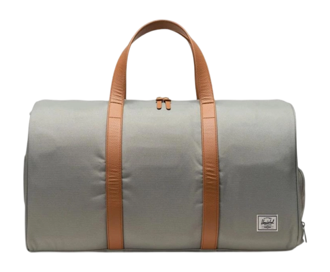 Travel Bag Herschel Novel Duffle Seagrass White Stitch