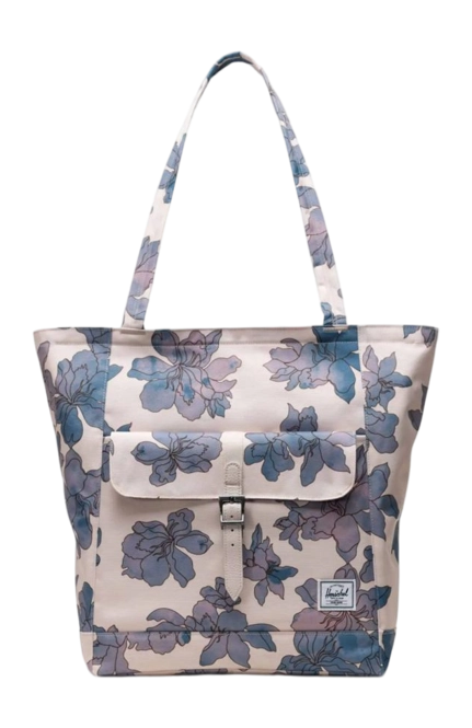 Tote bag Herschel Retreat Tote Moonbeam Floral Waves '24