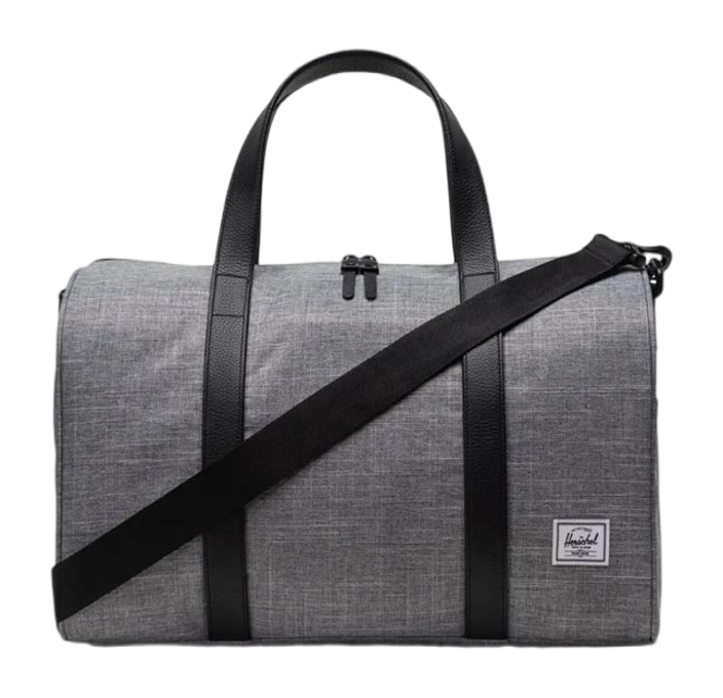 Travel Bag Herschel Novel Carry On Duffle Raven Crosshatch