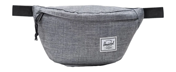 Waist Bag Herschel Unisex Classic Raven Crosshatch
