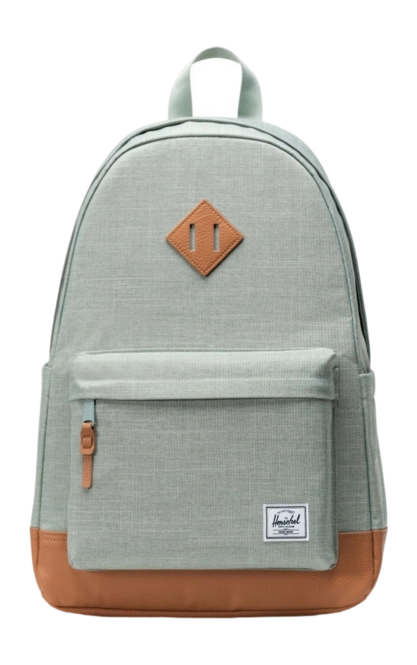 Rucksack Herschel Unisex Heritage Icebrg Green Crosshatch Natural