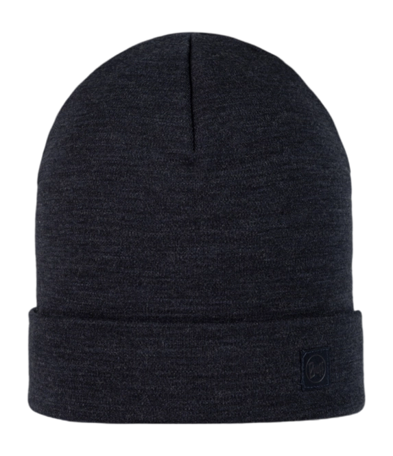 Beanie Buff Unisex Merino Heavyweight Solid Indigo