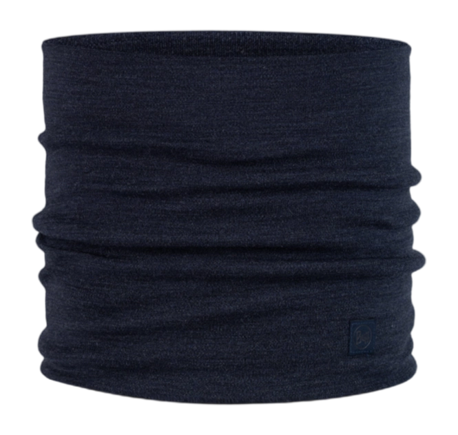Neck warmer Buff Unisex Merino Heavyweight Solid Indigo