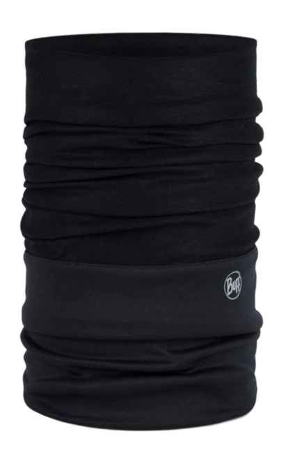 Neck warmer Buff Unisex Windproof Black