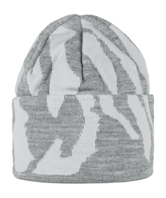 Beanie Buff Unisex Knitted Hat Kyre Lead Grey