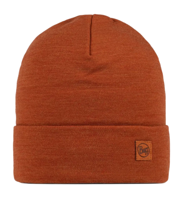 Beanie Buff Unisex Merino Heavyweight Beanie Solid Cinnamon