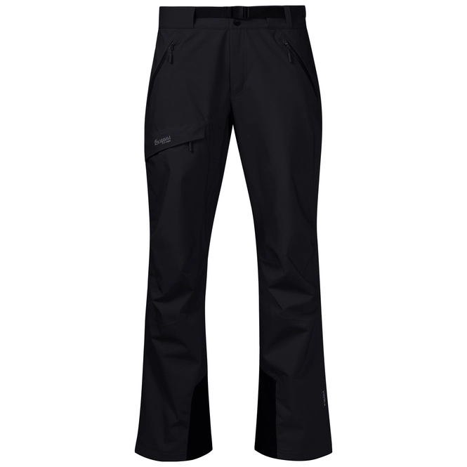 Trousers Bergans Men Breheimen 2L Long Black Solid Charcoal
