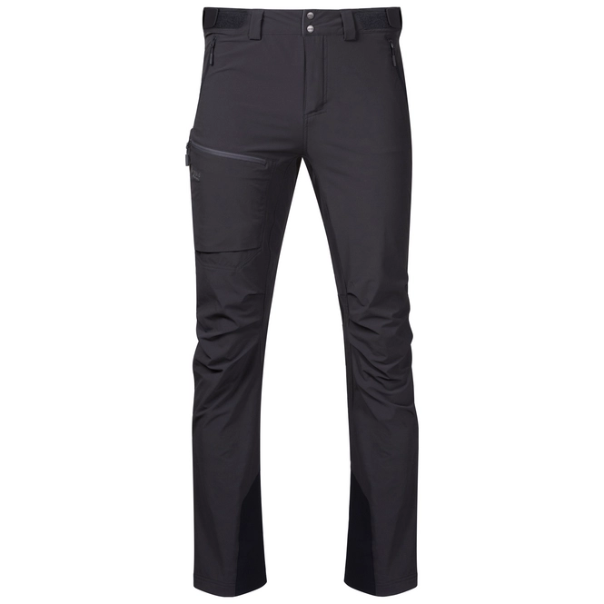 Trousers Bergans Men Breheimen Softshell Solid Charcoal Solid Dark Grey