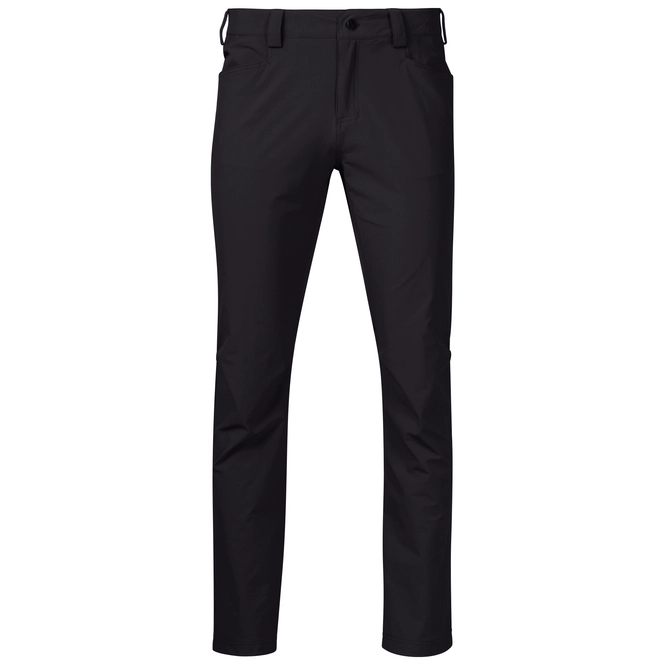 Trousers Bergans Men Breheimen Lite Softshell Black Solid Charcoal