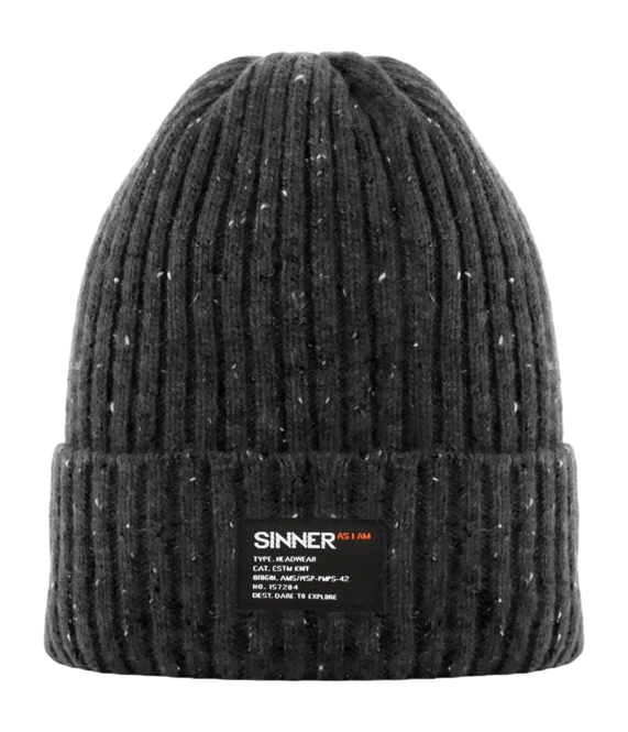 Beanie Hat Sinner Unisex National Black