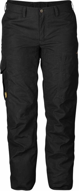 Trousers Fjällräven Karla Winter Black