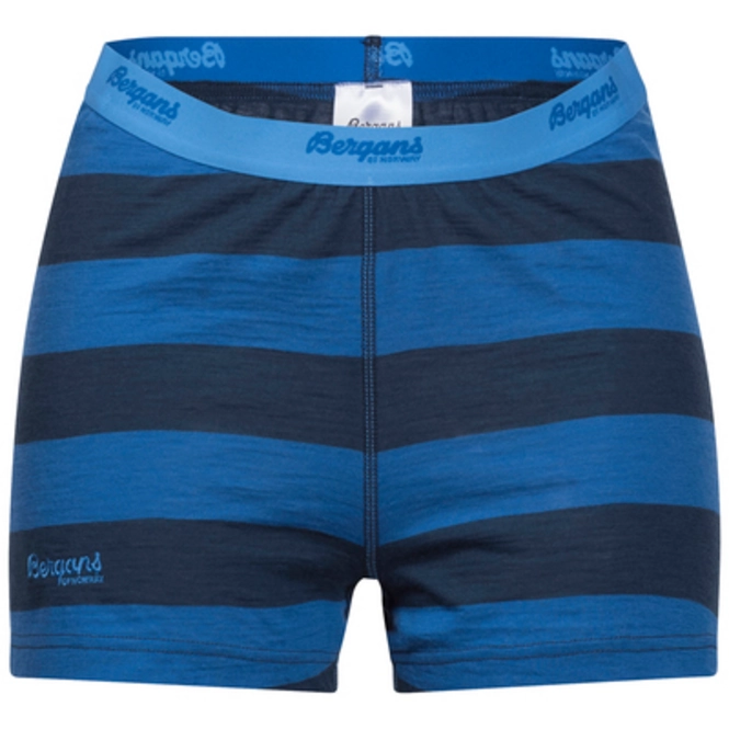Underwear Bergans Women Soleie Dark Steel Blue Fjord Striped