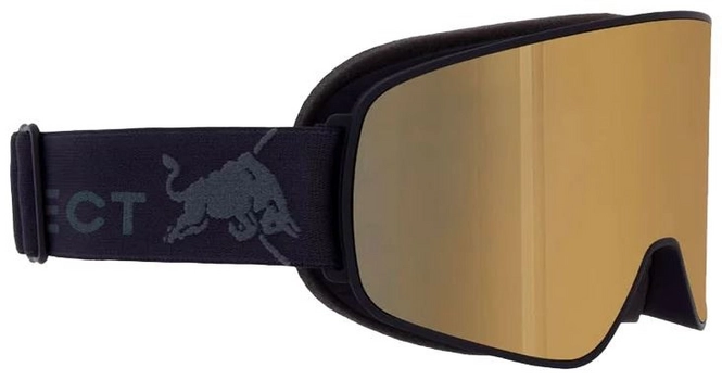 Ski Goggles Red Bull RUSH-009 Gold Snow '24