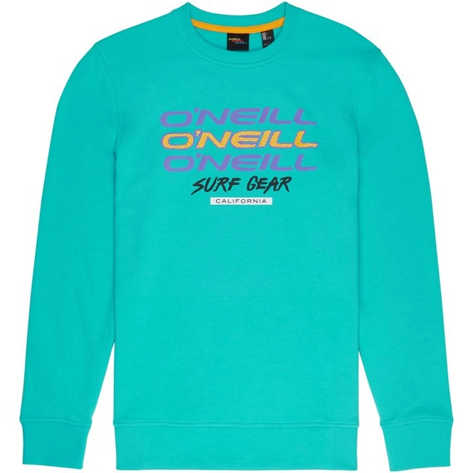 Jumper O'Neill Men Triple Logo Crew Ceramic Blue
