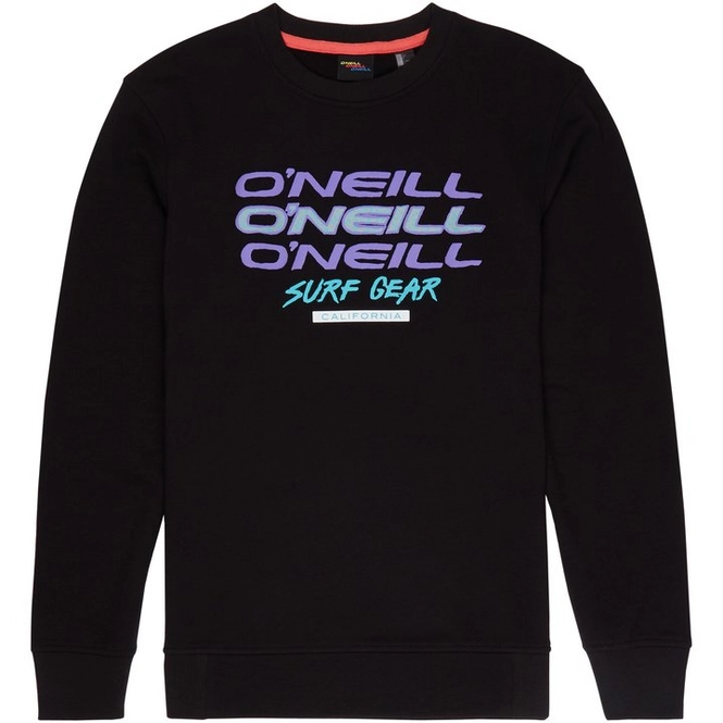 Jumper O'Neill Men Triple Logo Crew Black Out
