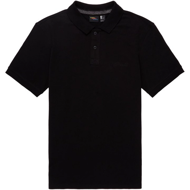 Polo Shirt O'Neill Men Pique Black Out