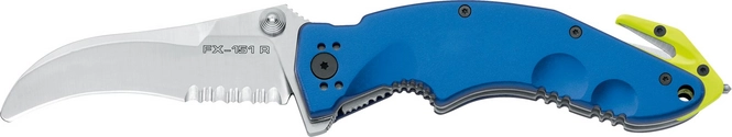 Folding Knife Fox Knives FKMD Rescue Knife Blue