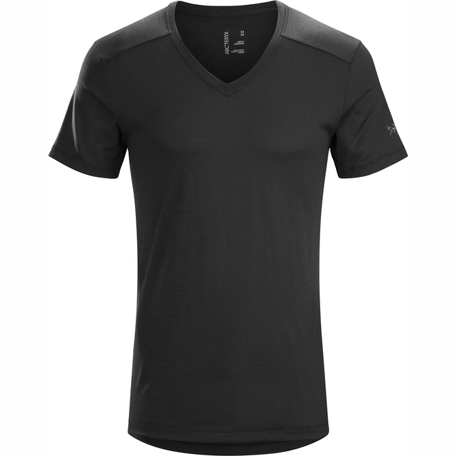 T-Shirt Arc'teryx Mens A2B V-Neck Black