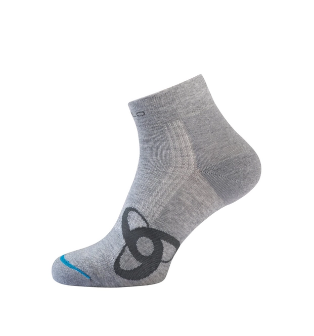 Socks Odlo Short Running Wool Grey