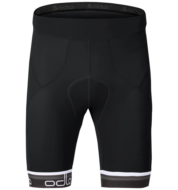 Cycling Shorts Odlo Mens Flash X Black Graphite Grey