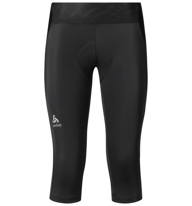 Cycling Leggings Odlo Womens 3/4 Julier Black