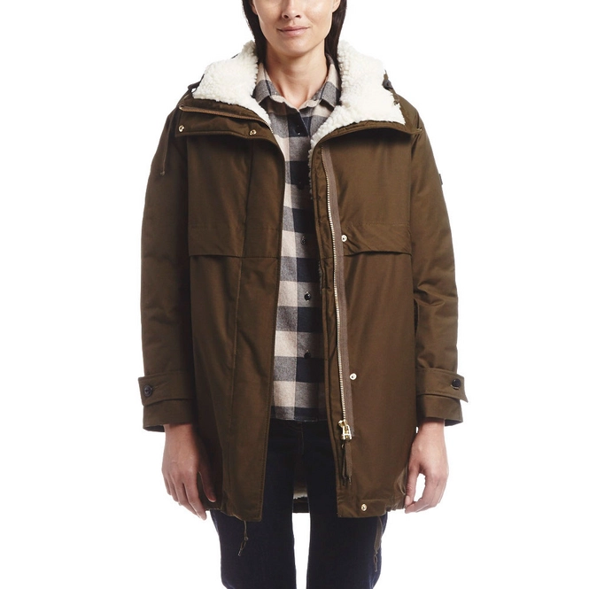 Winter Jacket Aigle Herdwick Dark Khaki