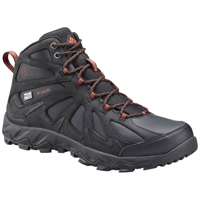Walking Shoes Columbia Men Peakfreak Xcrsn II Mid Leather Outdry Black Supersonic