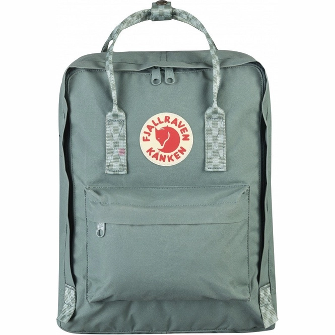 Rucksack Fjällräven Kånken Frost Green-Chess Pattern
