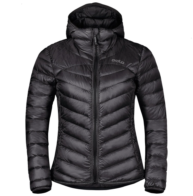 Ski Jacket Odlo Womens Hoody Air Cocoon Black