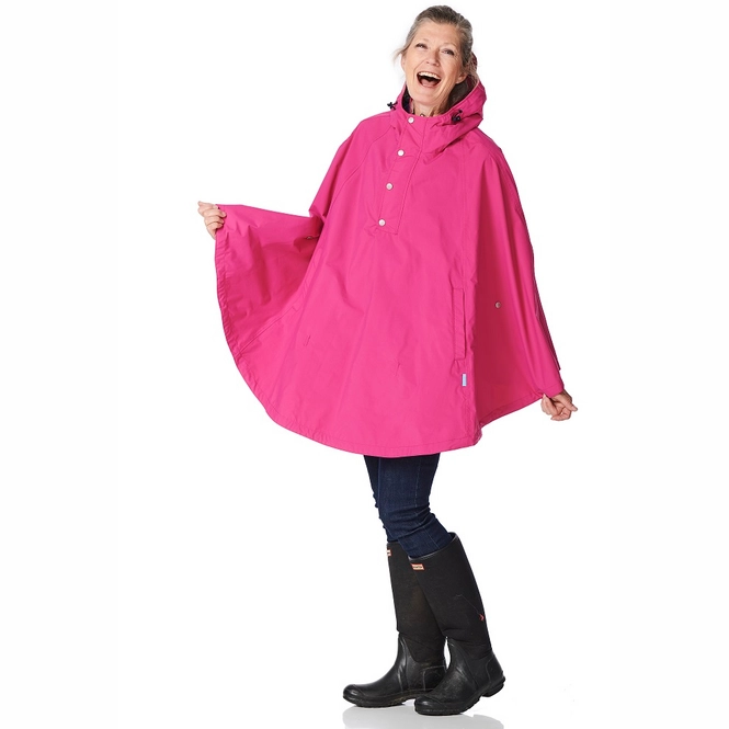 Poncho Happy Rainy Days Cape Birgit Berry