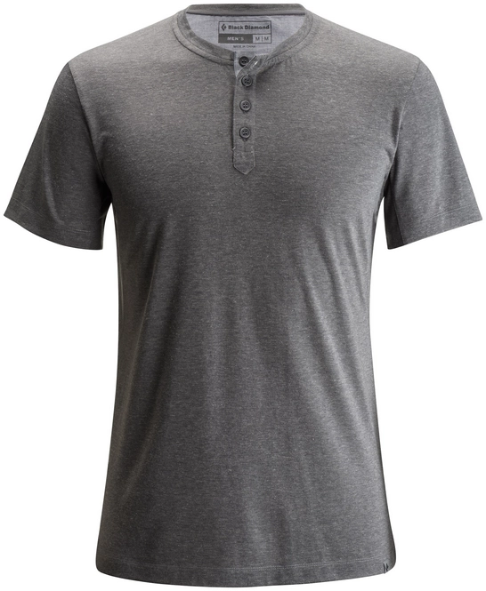 T-Shirt Black Diamond Men Attitude Tee Granite