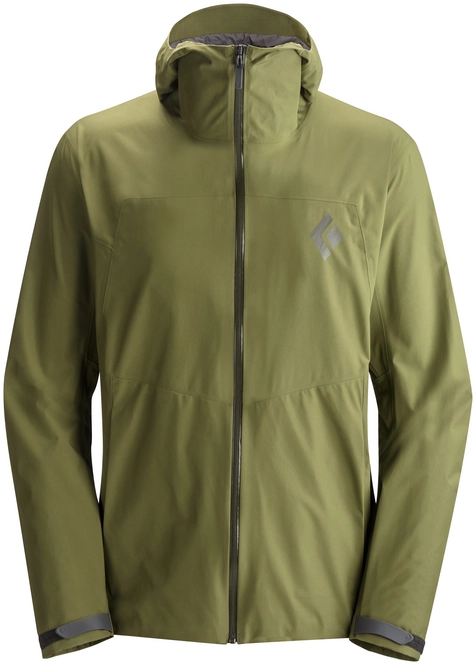 Jacket Black Diamond Men Liquid Point Shell Update Burnt Olive