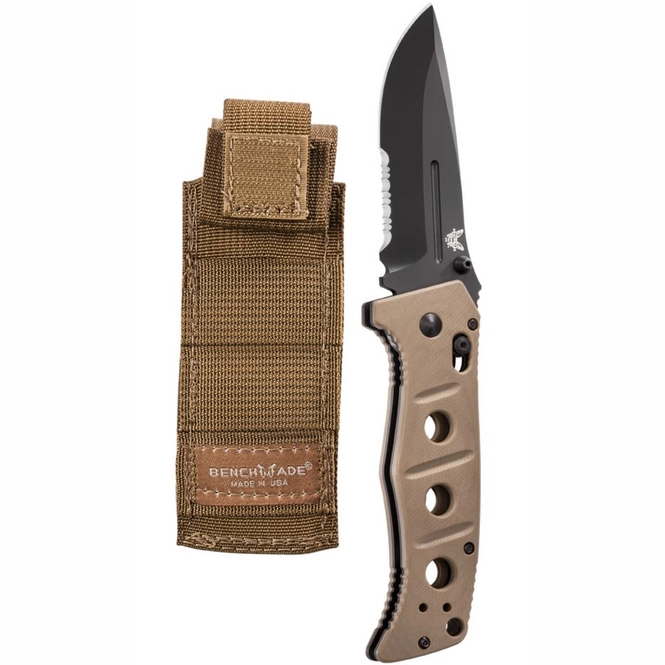 Folding Knife Benchmade Sibert Adamas Sand CE + etui