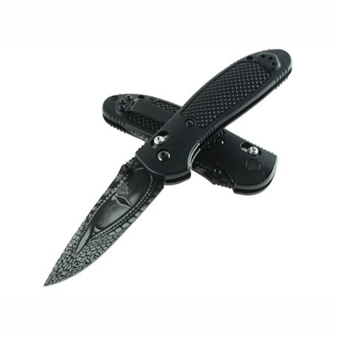 Folding Knife Benchmade Griptilian Print Black