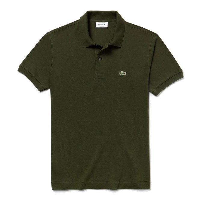 Polo Shirt Lacoste Men Classic Fit Caper Bush