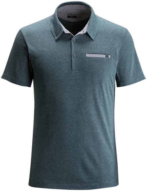 Polo Shirt Black Diamond Men Attitude Polo Adriatic