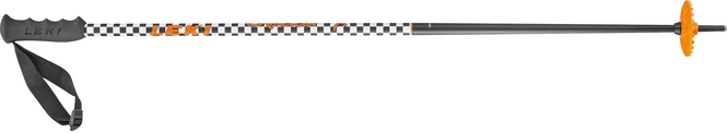 Ski Poles Leki Checker X Black Orange