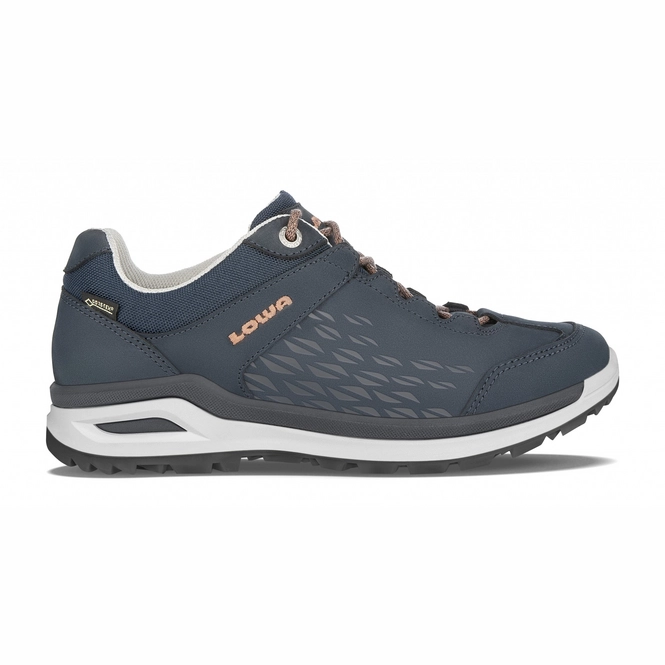 Walking Shoes Lowa Women Locarno GTX Lo Navy Mandarin