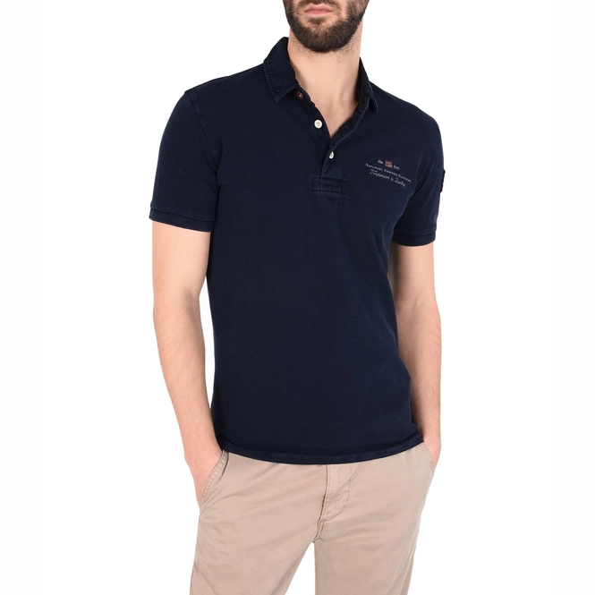 Polo Shirt Napapijri Elbas New Blu Marine Men