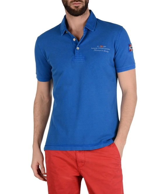 Polo Shirt Napapijri Elbas New Royal Men