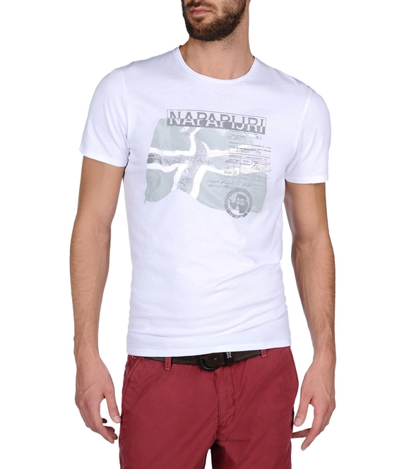 T-Shirt Napapijri Sinley Bright White Men