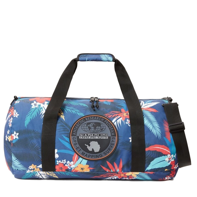 Travel Bag Napapijri Hoyal Duffle Print Fantasy Multi Purple