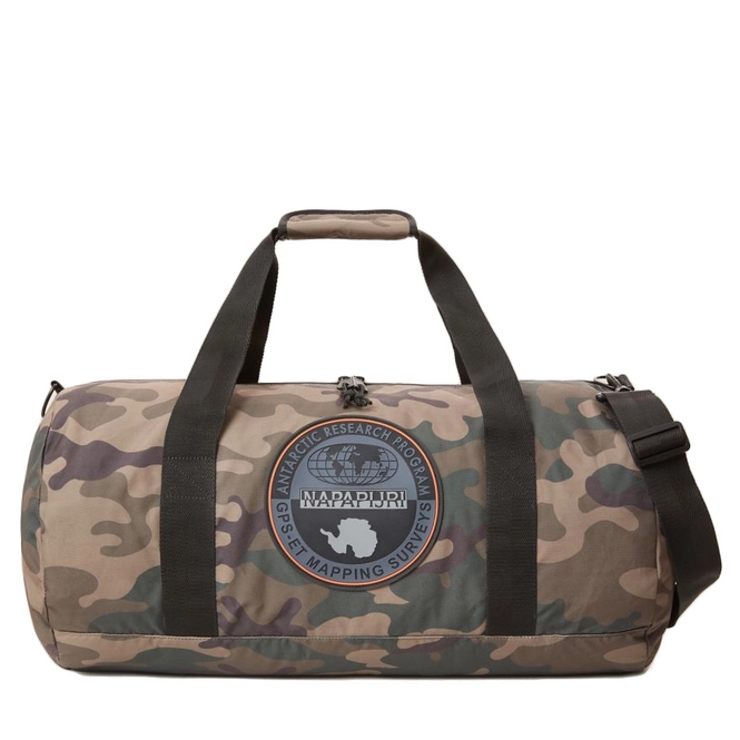 Travel Bag Napapijri Hoyal Duffle Print Fantasy Multi Green