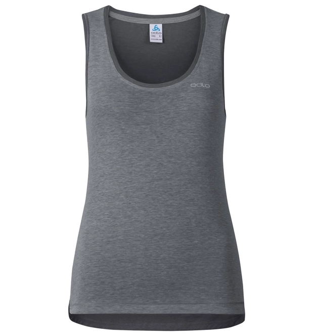 Vest Top Odlo Womens Alloy Black Melange